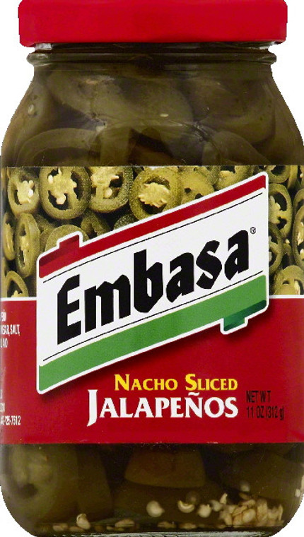 EMBASA JALAPENO, NACHO SLICED ( 12X11 OZ )
