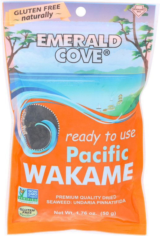 EMERALD COVE WAKAME SEA VEGETABLES ( 6X1.76 OZ )
