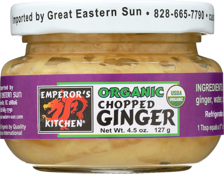 EMPEROR'S KITCHEN CHOPPED GINGER ( 12X4.5 OZ )