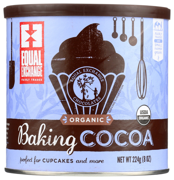 EQUAL EXCHANGE BAKING COCOA ( 6X8 OZ )