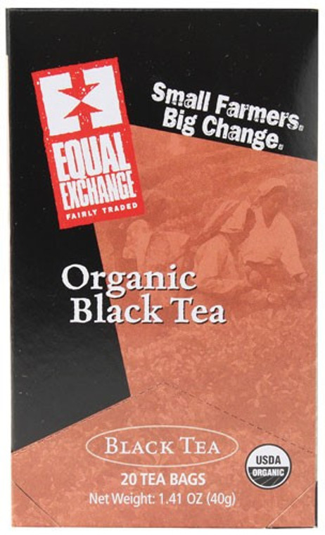 EQUAL EXCHANGE BLACK TEA ( 6X20 BAG )