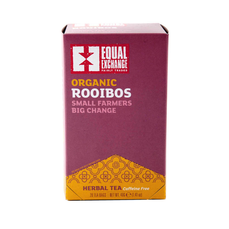 EQUAL EXCHANGE HERBAL ROOIBOS TEA ( 6X20 BAG )
