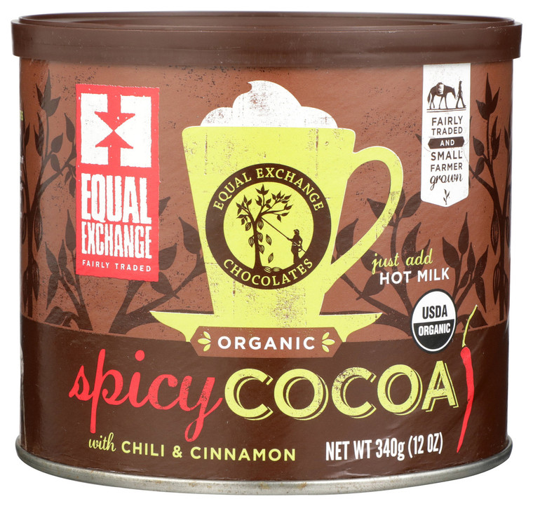 EQUAL EXCHANGE SPICY HOT COCOA MIX ( 6X12 OZ )