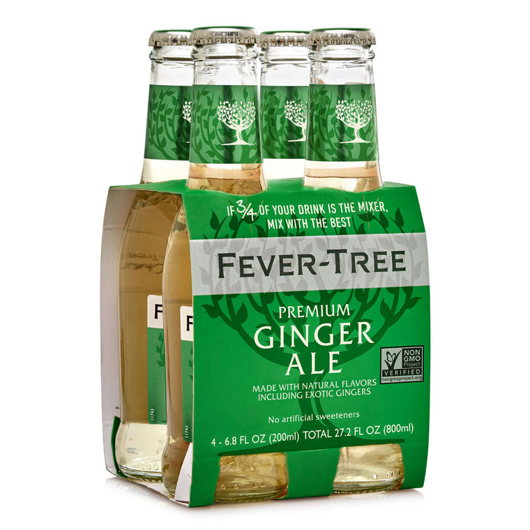 FEVER-TREE GINGER ALE ( 6X4 PACK )