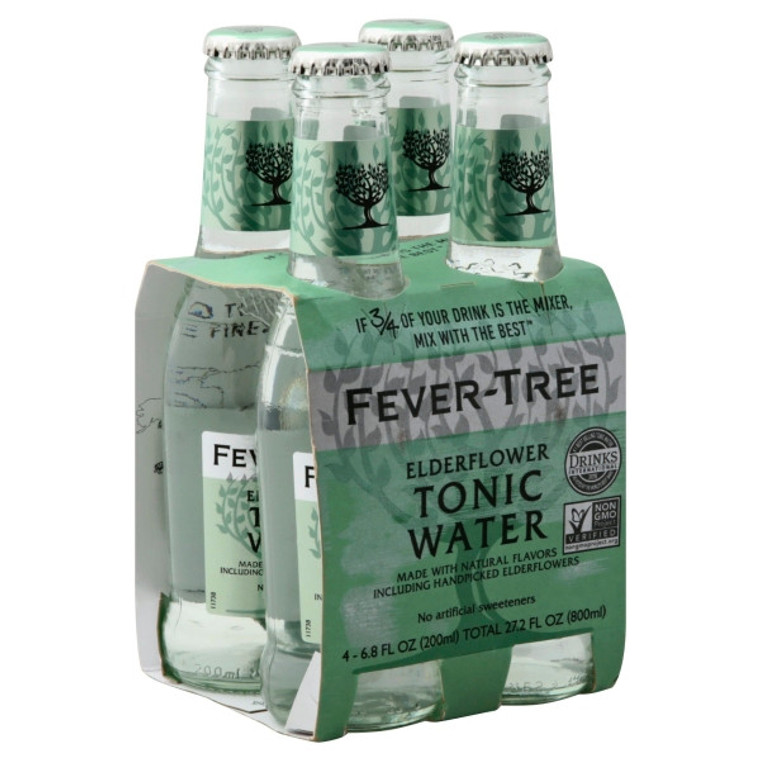 F.T. TONIC WTR ELDRFLWR ( 6 X 4 PACK )