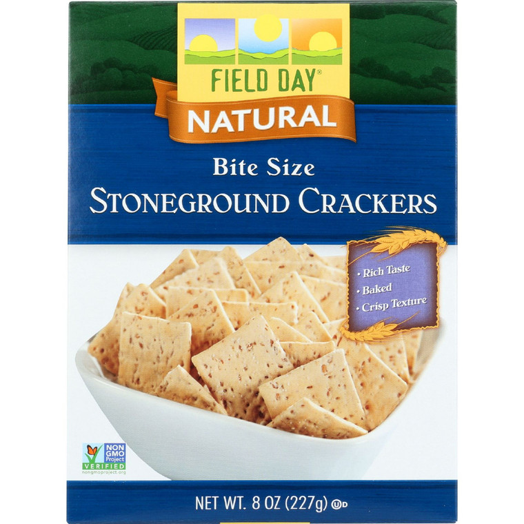 FIELD DAY STONEGROUND WHEAT CRACKERS ( 10X8OZ )