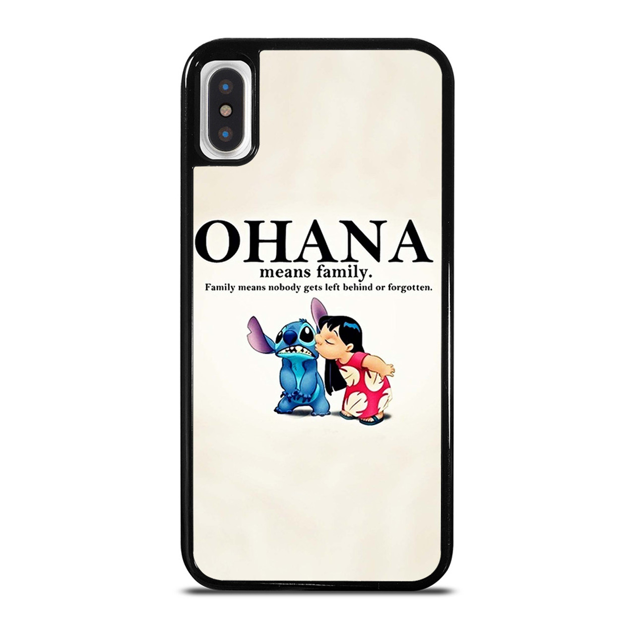 Iphone 12 pro max case Lilo and stitch Ohana family