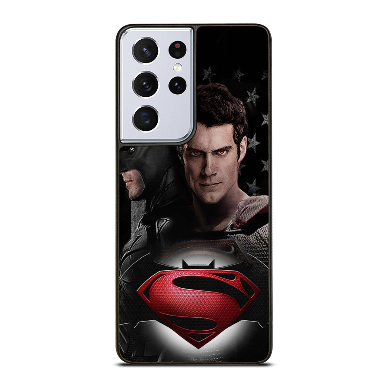 BATMAN VS SUPERMAN FACE Samsung Galaxy S21 Ultra Case Cover