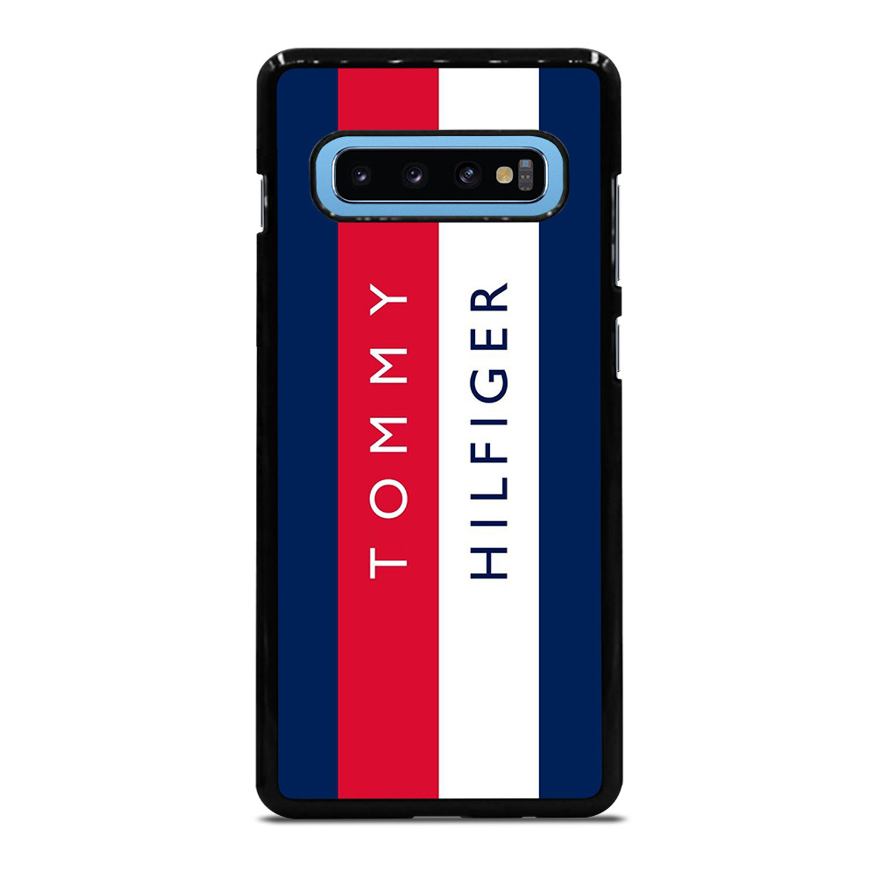 TOMMY HILFIGER VERTICAL LOGO Samsung Galaxy S10 Plus Case Cover