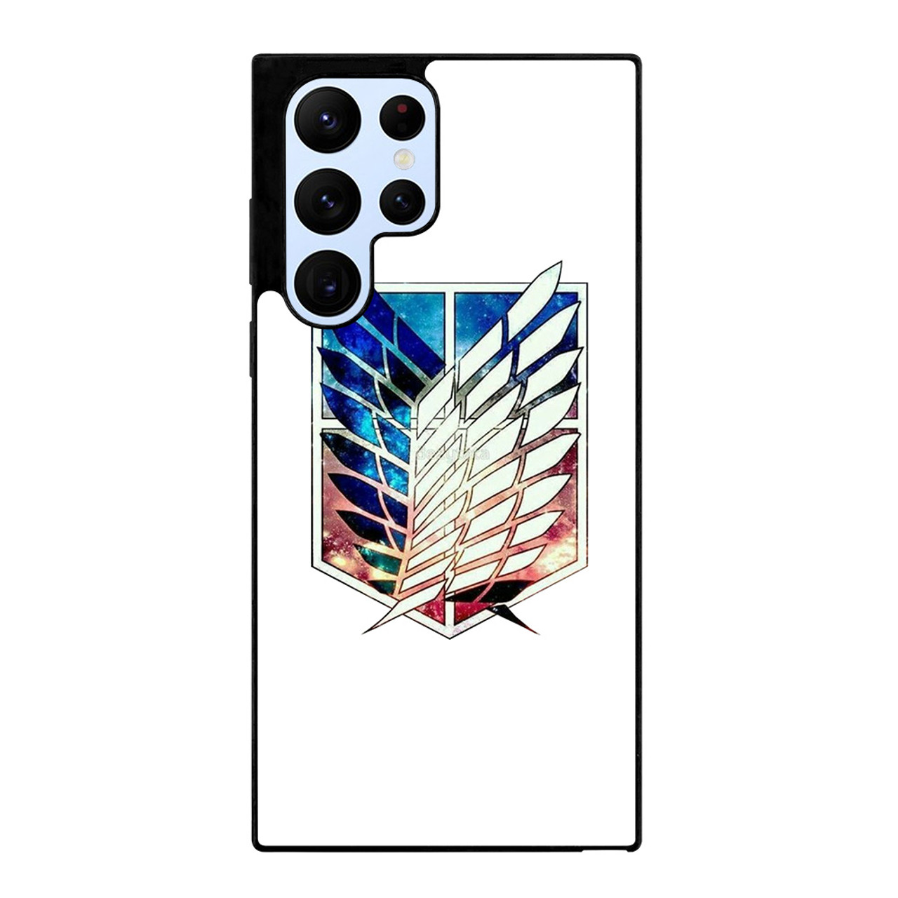 ATTACK ON TITAN ANIME LOGO NEBULA Samsung Galaxy S22 Ultra Case Cover