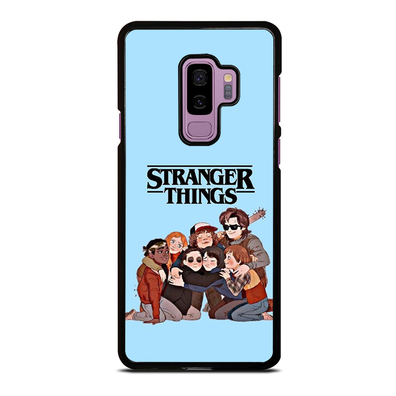 STRANGER THINGS CARTOON CHARACTERS Samsung Galaxy S9 Plus Case Cover