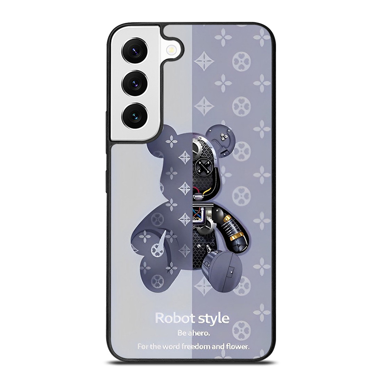 BEAR BRICK KAWS ROBOT BROWN Samsung Galaxy S22 Plus Case Cover