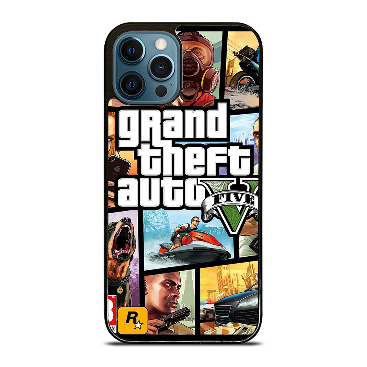 Grand Theft Auto Iphone, Bumper Back Cover, Iphone Gta Case