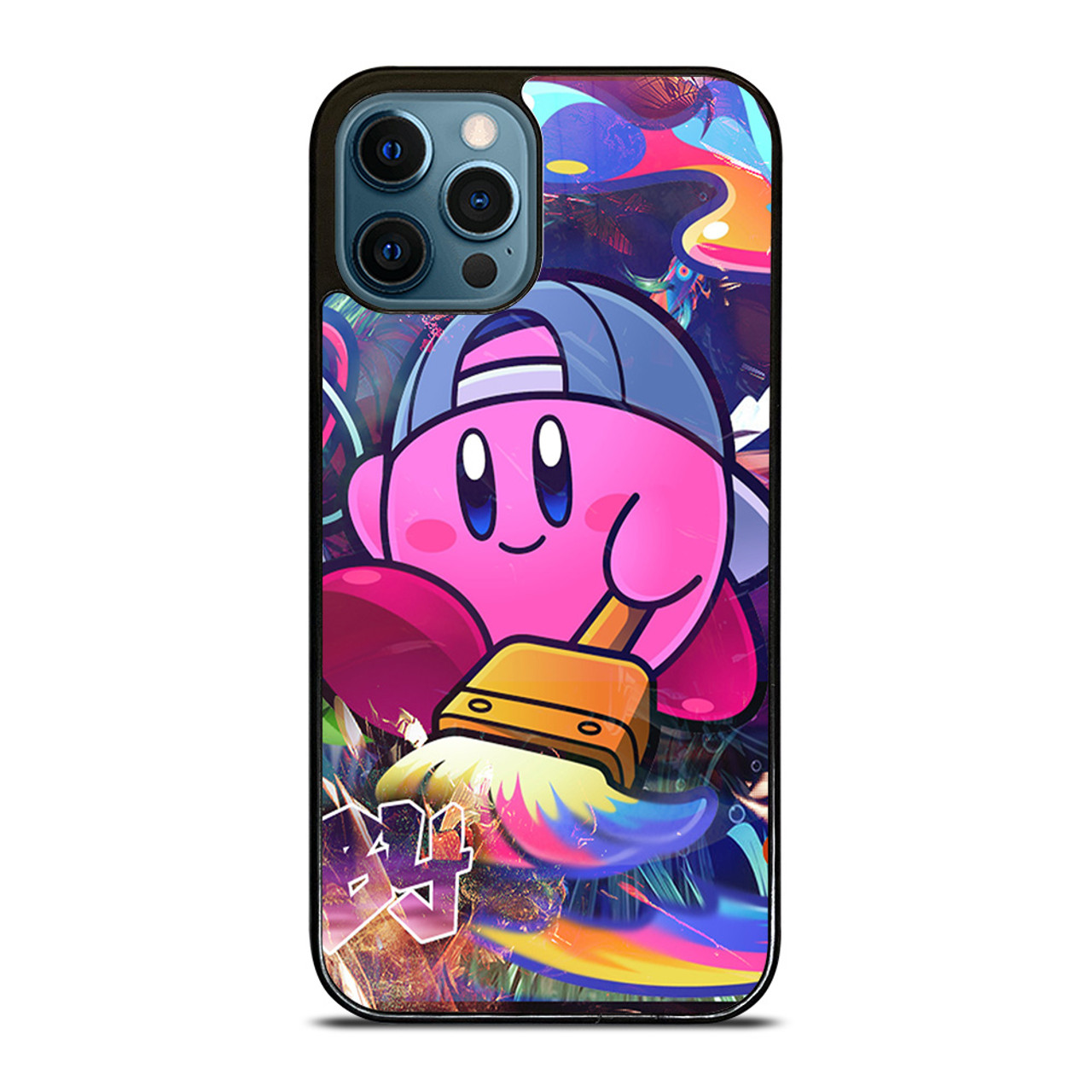 KIRBY CUTE CARTOON iPhone 12 Pro Case Cover