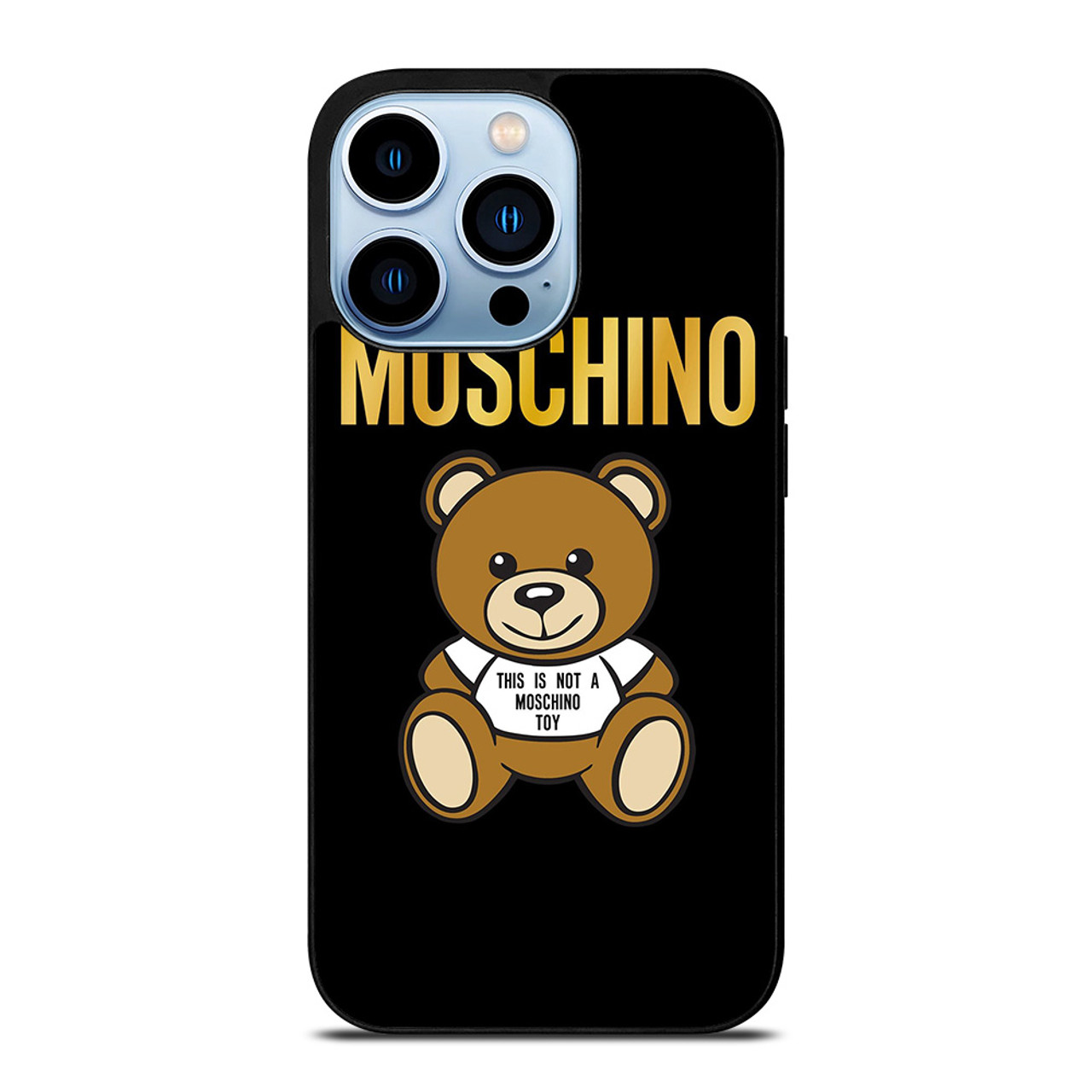 モスキーノ toy bear iphone 13proケース 新品！ - iPhoneアクセサリー