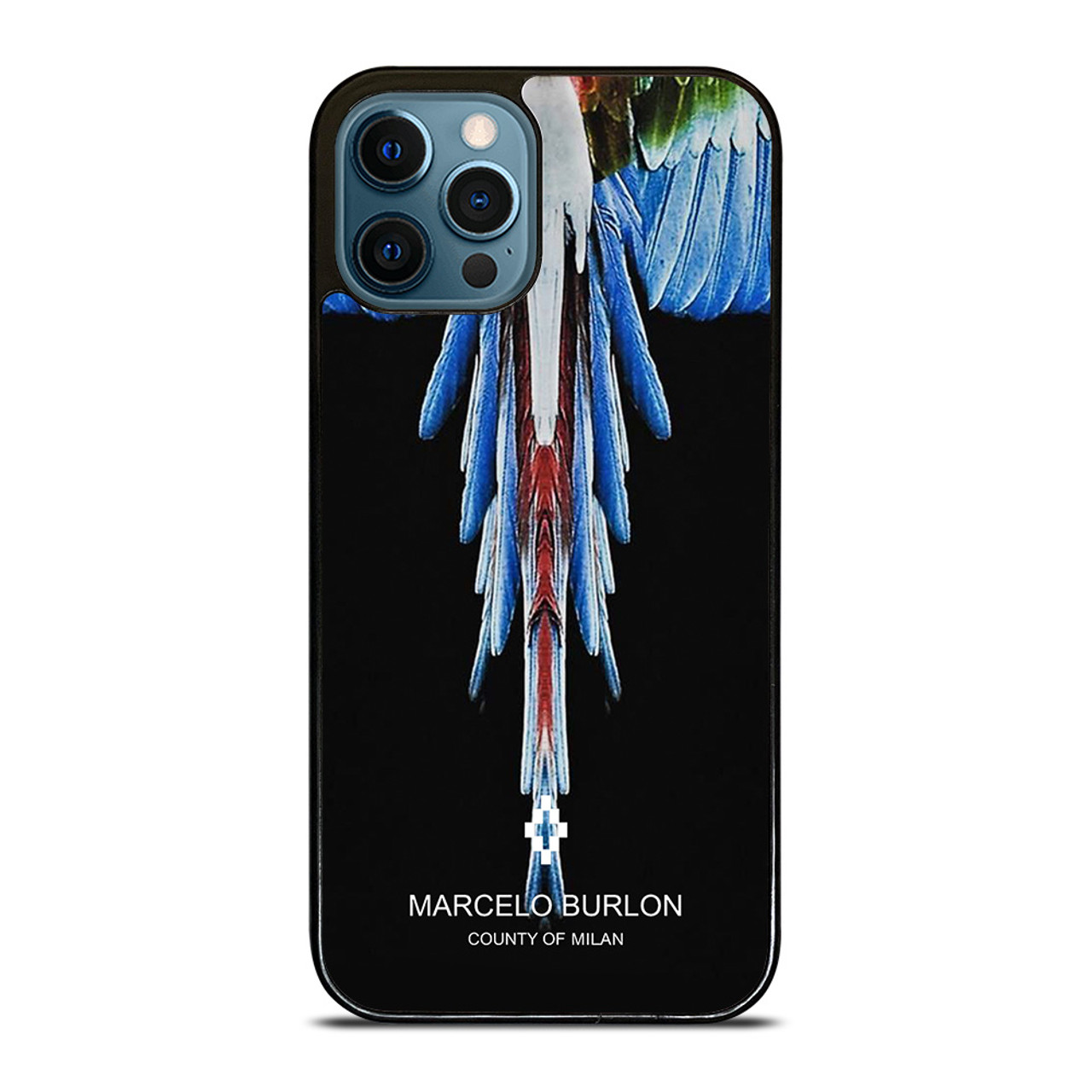 Ønske Let afslappet MARCELO BURLON BIRD iPhone 12 Pro Case Cover