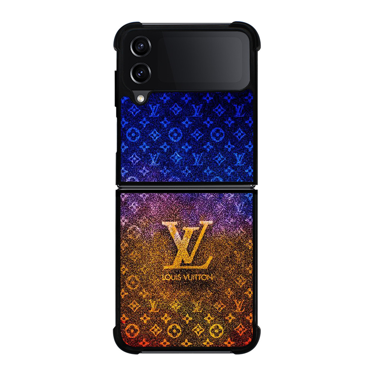 LOUIS VUITTON LV YELLOW PATERN ICON LOGO Samsung Galaxy Z Flip 4 Case Cover