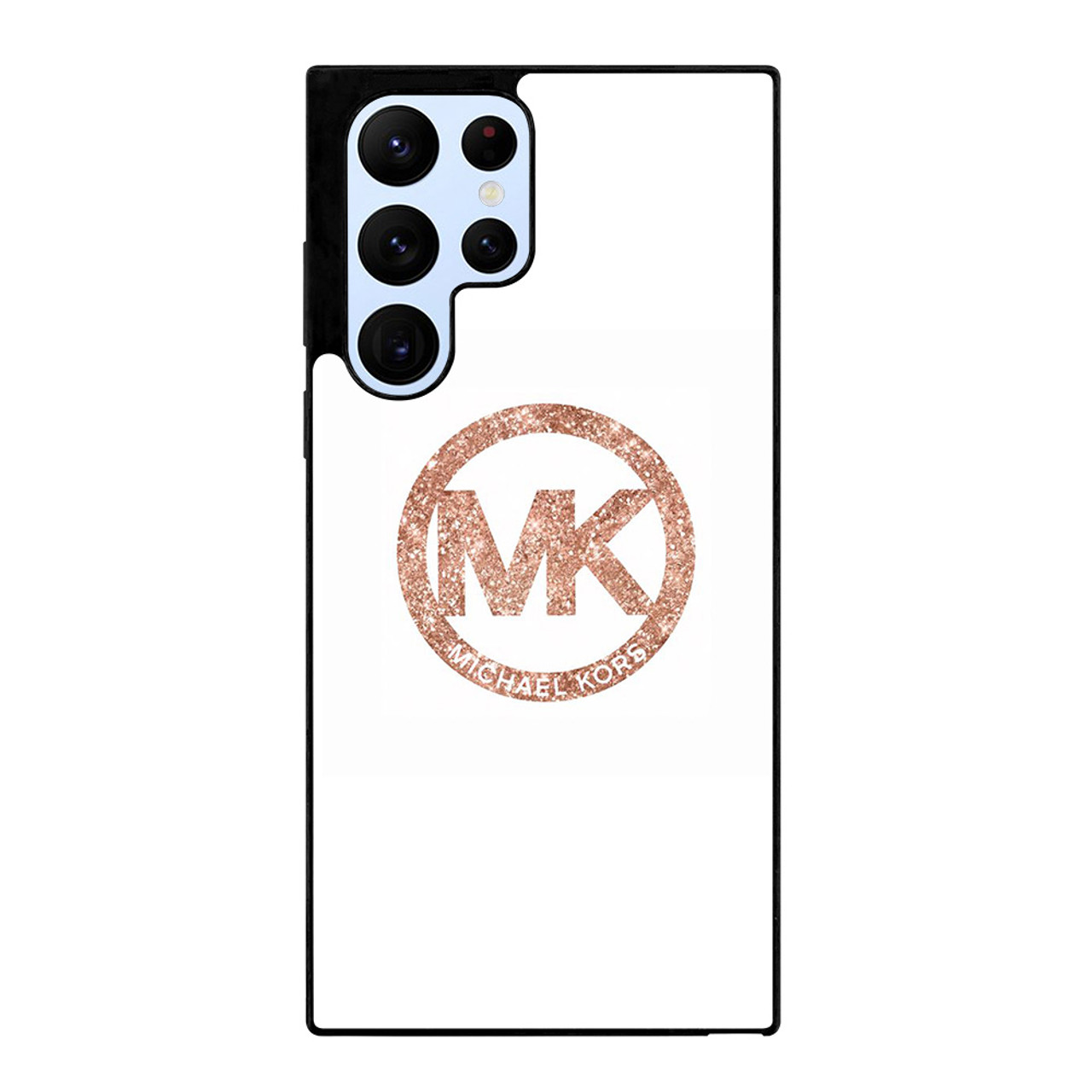 MK MICHAEL KORS LOGO SPARKLE ICON Samsung Galaxy S22 Ultra Case Cover