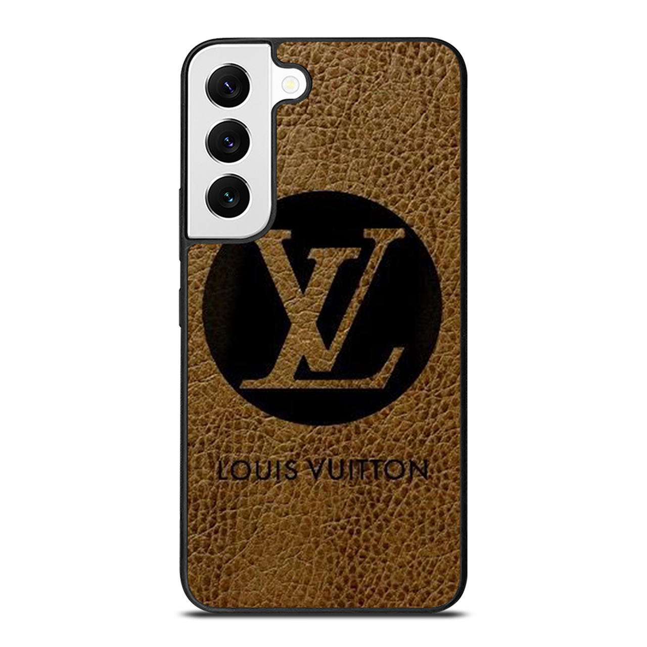 LOUIS VUITTON PARIS LV LOGO LEATHER BAG Samsung Galaxy S22 Plus Case Cover