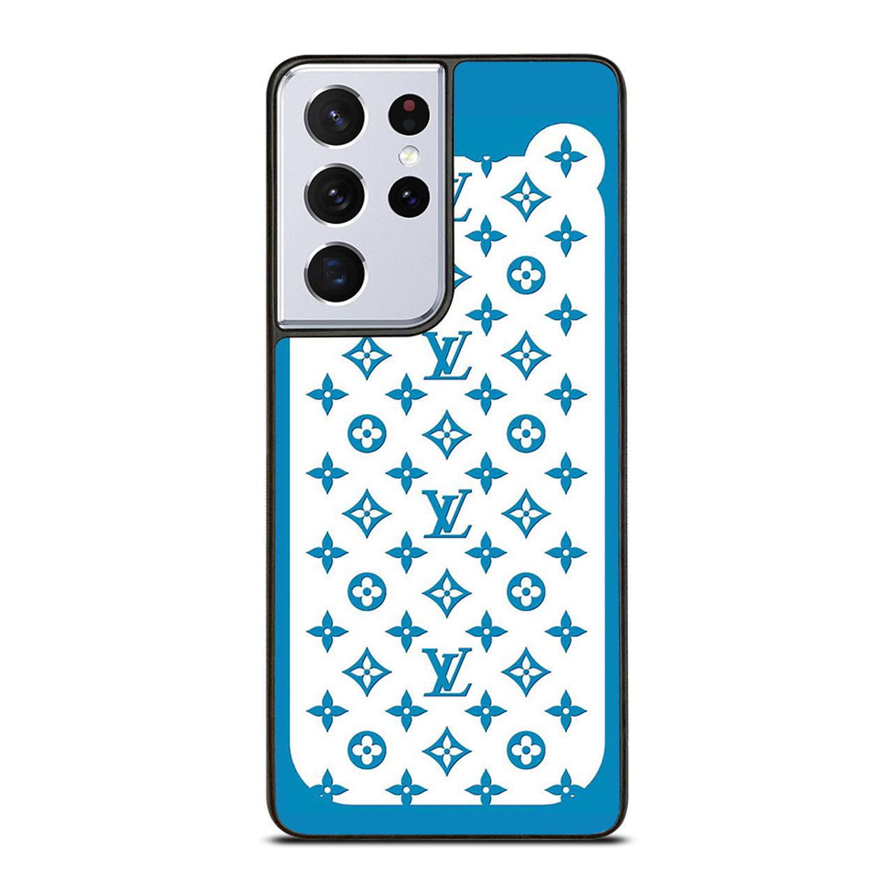 LOUIS VUITTON PATERN ICON LOGO BLUE Samsung Galaxy S21