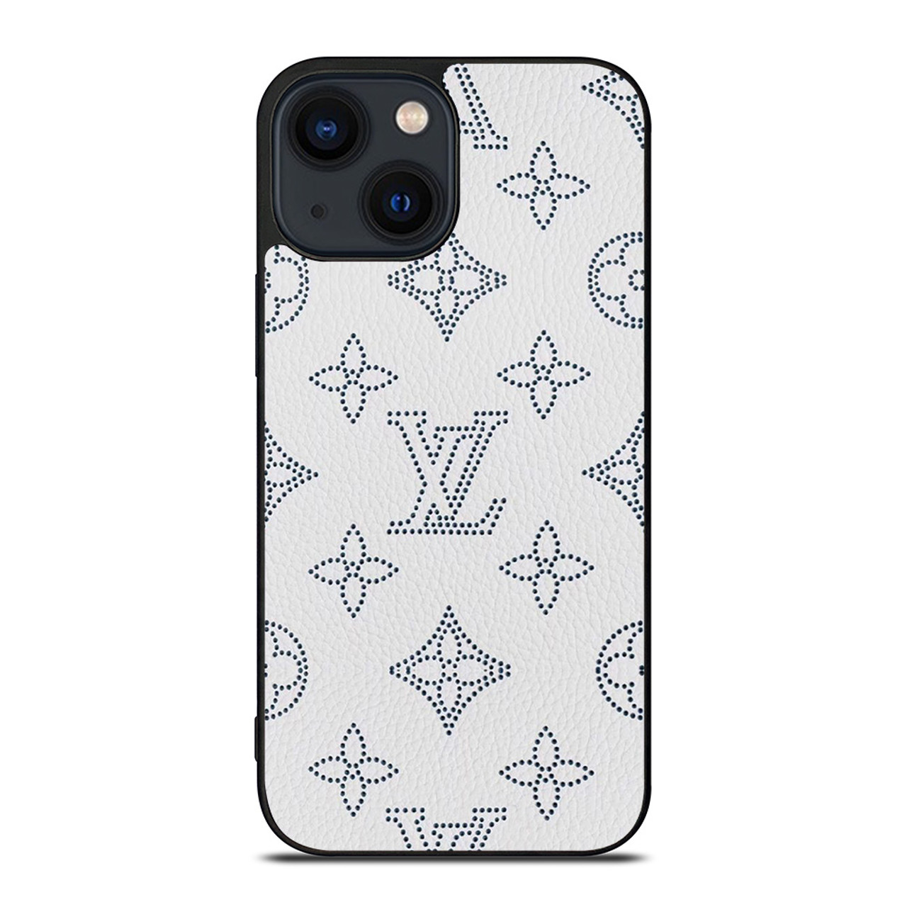 LOUIS VUITTON LV LOGO GRAY iPhone 14 Case Cover