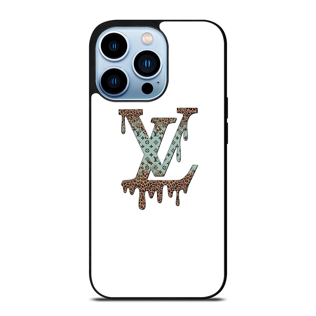 LOUIS VUITTON LV LOGO MELTING iPhone 13 Pro Case Cover
