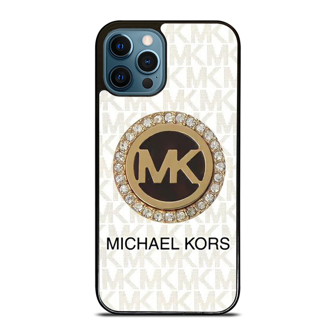 Michael Kors Leather Logo iPhone 14 iPhone 14 Plus iPhone 14 Pro