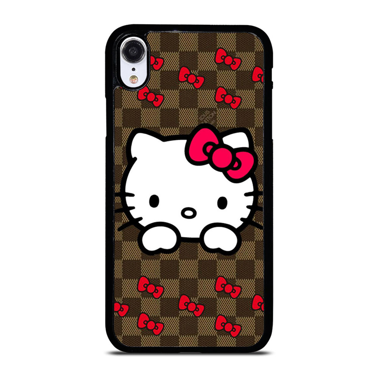 LOUIS VUITTON LV HELLO KITTY PATTERN iPhone XR Case