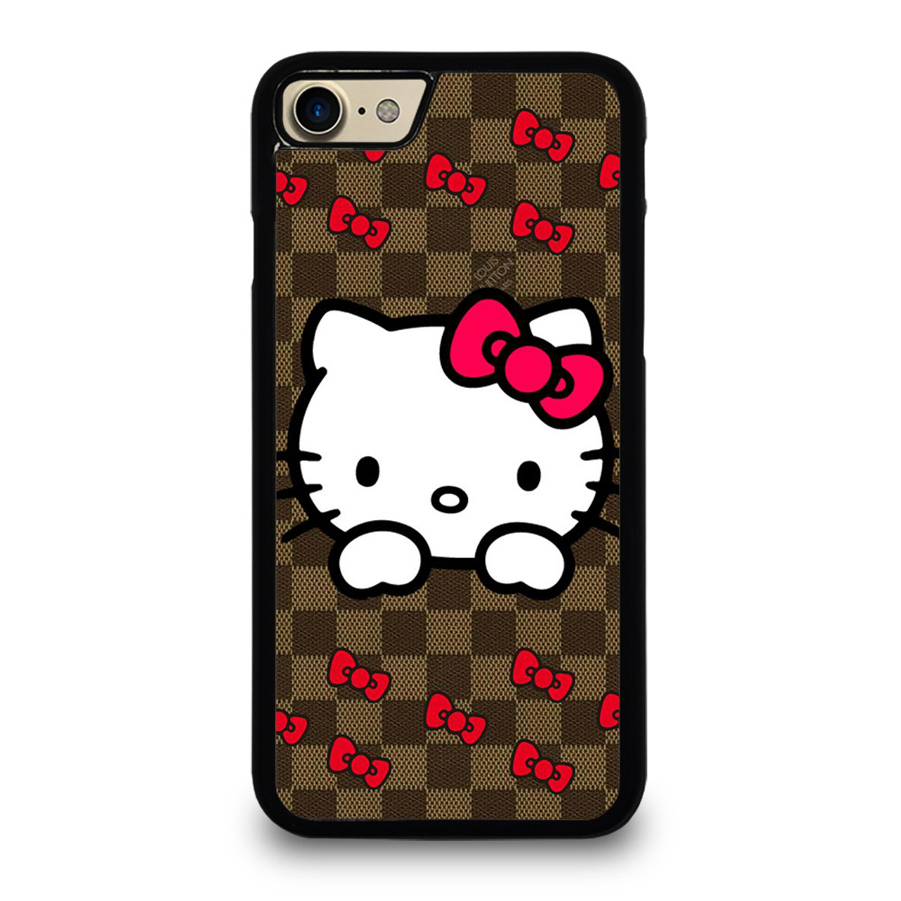 LOUIS VUITTON LV HELLO KITTY PATTERN iPhone 8 Case Cover
