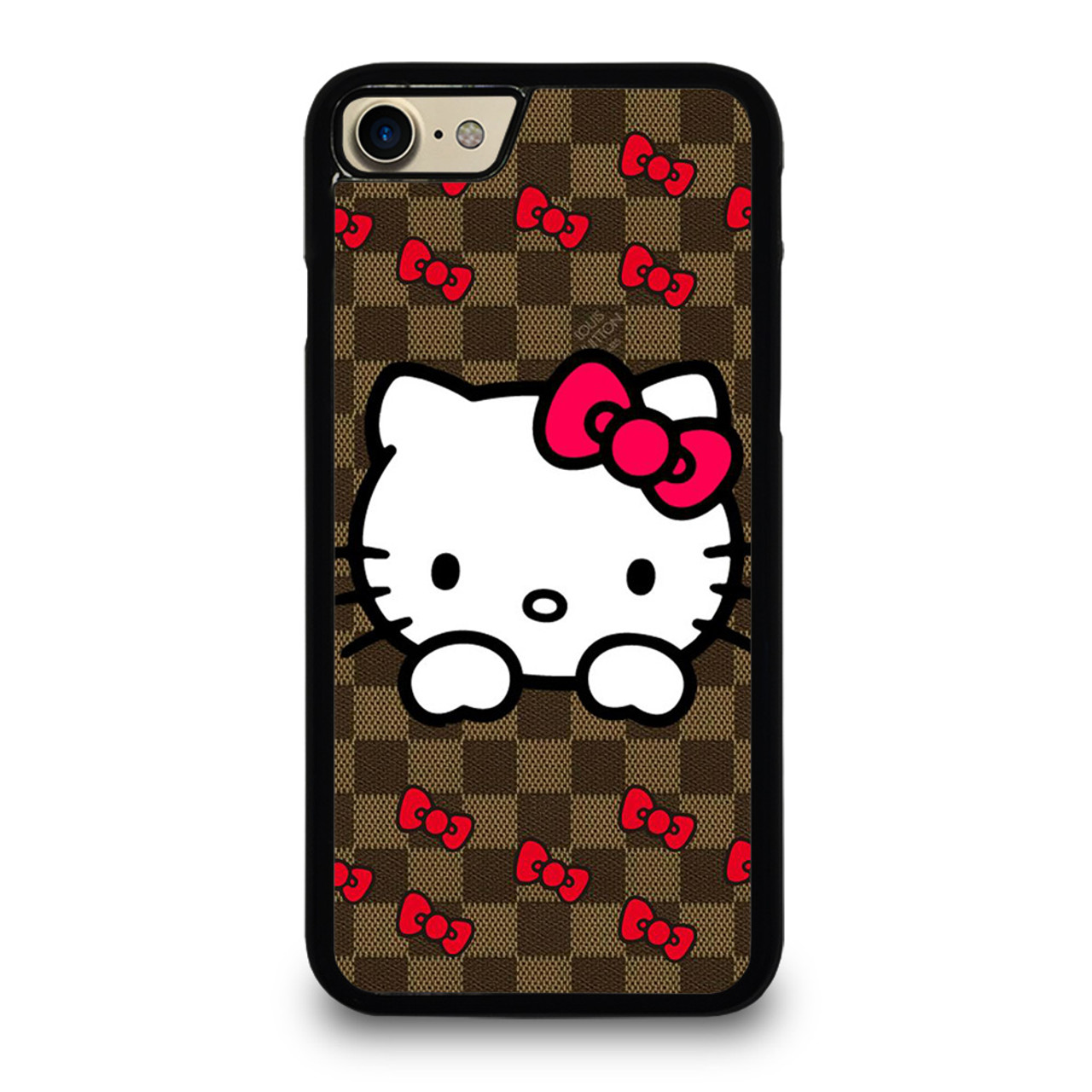 LOUIS VUITTON LV PATTERN LOGO HELLO KITTY iPhone 8 Case Cover