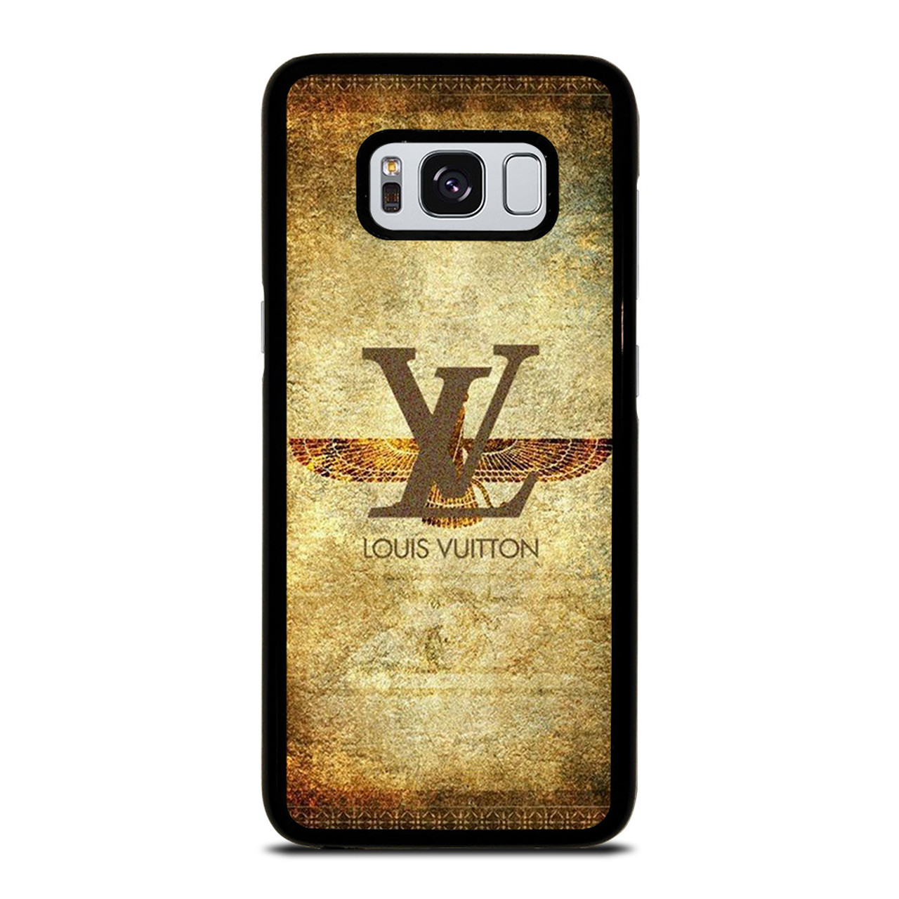 LV Gold Emblem Case