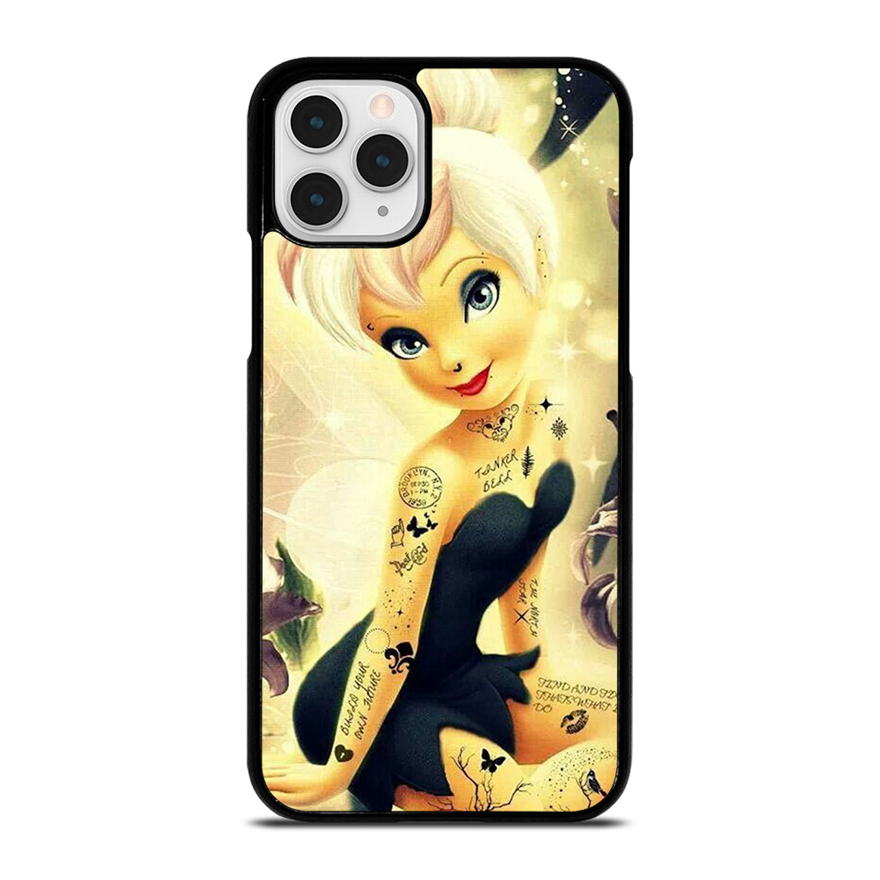 GOTHIC TINKERBELL TATTOO DISNEY iPhone 11 Pro Case Cover