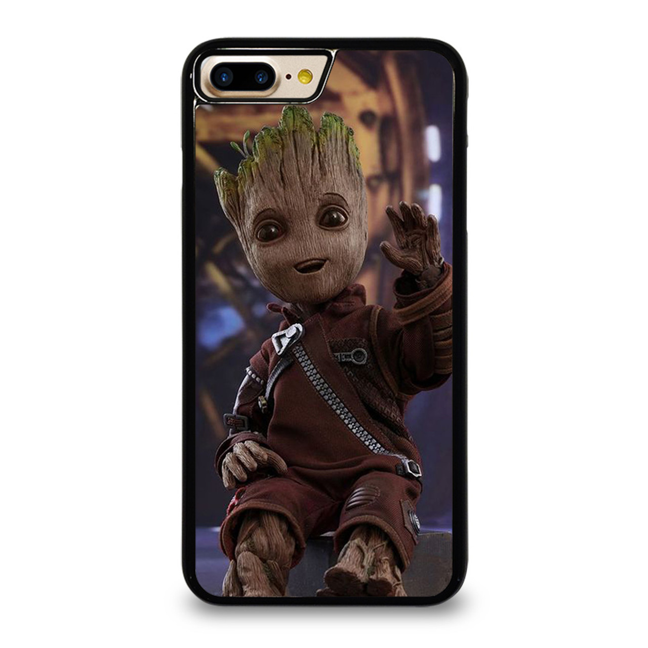 BABY GROOT CUTE OF GALAXY iPhone 7 Case Cover