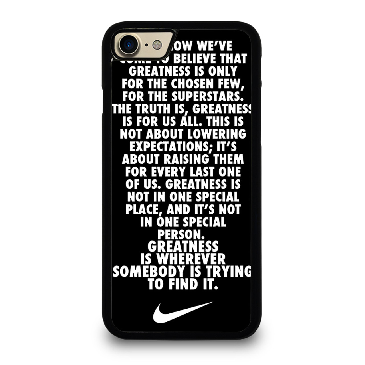 NIKE QUOTE iPhone 7 Case Cover
