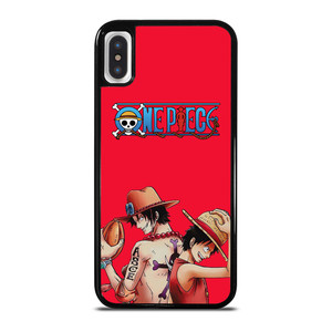 ONE PIECE LUFFY AND ACE iPhone X / XS Case Cover ONE PIECE LUFFY AND ACE iPhone X / XS Case Cover