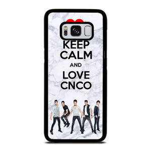 KEEP CALM AND LOVE CNCO MARBLE Samsung Galaxy S8 Case Cover KEEP CALM AND LOVE CNCO MARBLE Samsung Galaxy S8 Case Cover