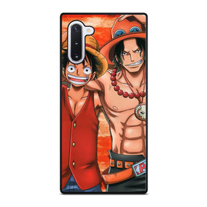 ONE PIECE ACE AND LUFFY Samsung Galaxy Note 10 Case Cover ONE PIECE ACE AND LUFFY Samsung Galaxy Note 10 Case Cover