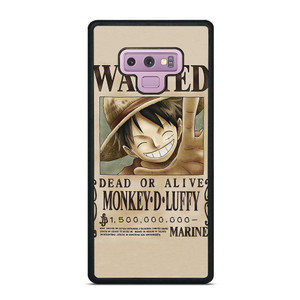 ONE PIECE MONKEY D LUFFY WANTED Samsung Galaxy Note 9 Case Cover ONE PIECE MONKEY D LUFFY WANTED Samsung Galaxy Note 9 Case Cover