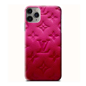 LOUIS VUITTON LV LOGO PINK SPARKLE iPhone X / XS Case Cover