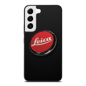LEICA CAMERA LOGO CARBON Samsung Galaxy S22 Case Cover LEICA CAMERA LOGO CARBON Samsung Galaxy S22 Case Cover