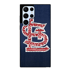 ST. LOUIS CARDINALS BASEBALL WOODEN LOGO Samsung Galaxy S22 Ultra Case Cover ST. LOUIS CARDINALS BASEBALL WOODEN LOGO Samsung Galaxy S22 Ultra Case Cover