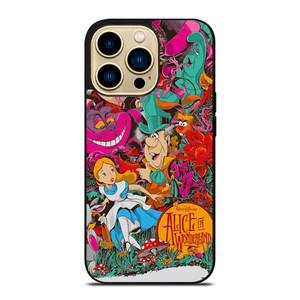 ALICE IN WONDERLAND AND FRIENDS iPhone 14 Pro Max Case Cover ALICE IN WONDERLAND AND FRIENDS iPhone 14 Pro Max Case Cover