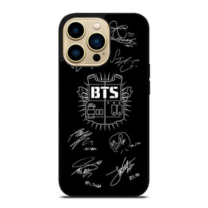 BANGTAN BOYS BTS SIGNATURE iPhone 14 Pro Max Case Cover BANGTAN BOYS BTS SIGNATURE iPhone 14 Pro Max Case Cover