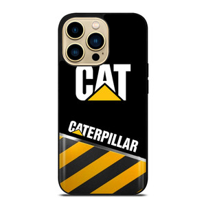 CAT CATERPILLAR STRIPE LOGO iPhone 14 Pro Max Case Cover CAT CATERPILLAR STRIPE LOGO iPhone 14 Pro Max Case Cover