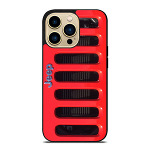 JEEP RED iPhone 14 Pro Max Case Cover JEEP RED iPhone 14 Pro Max Case Cover