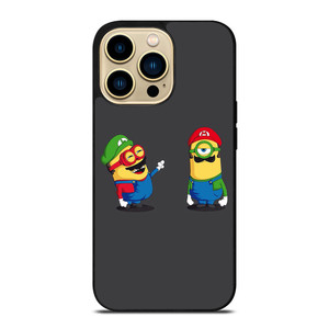 MINIONS MARIO AND LUIGI iPhone 14 Pro Max Case Cover MINIONS MARIO AND LUIGI iPhone 14 Pro Max Case Cover