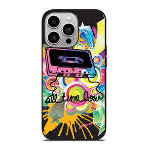 ALL TIME LOW RETRO CASSETE iPhone 14 Pro Case Cover ALL TIME LOW RETRO CASSETE iPhone 14 Pro Case Cover