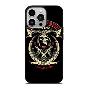 BLACK SABBATH THE END OBEY iPhone 14 Pro Case Cover BLACK SABBATH THE END OBEY iPhone 14 Pro Case Cover