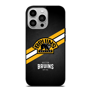 BOSTON BRUINS STRIPE LOGO iPhone 14 Pro Case Cover BOSTON BRUINS STRIPE LOGO iPhone 14 Pro Case Cover