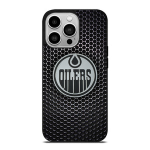 EDMONTON OILERS METAL LOGO iPhone 14 Pro Case Cover EDMONTON OILERS METAL LOGO iPhone 14 Pro Case Cover